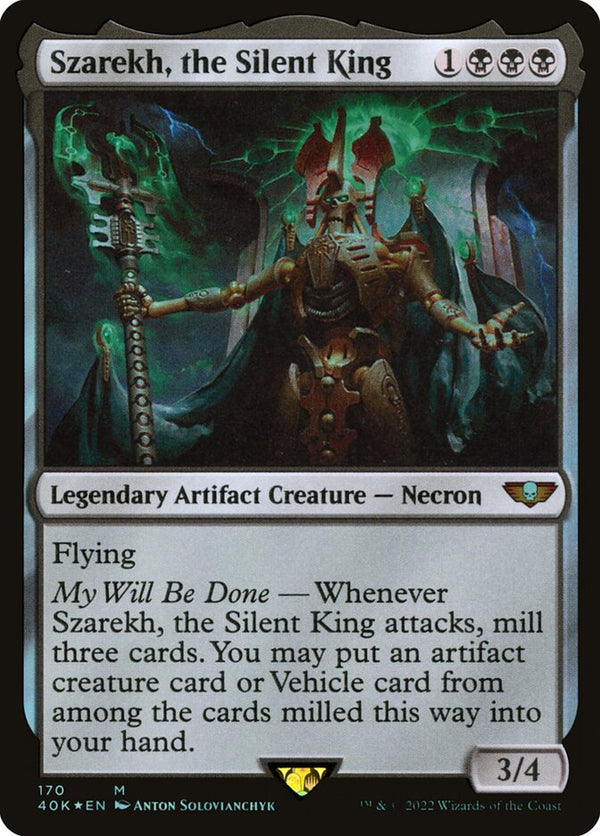 Szarekh, the Silent King - Magic: The Gathering