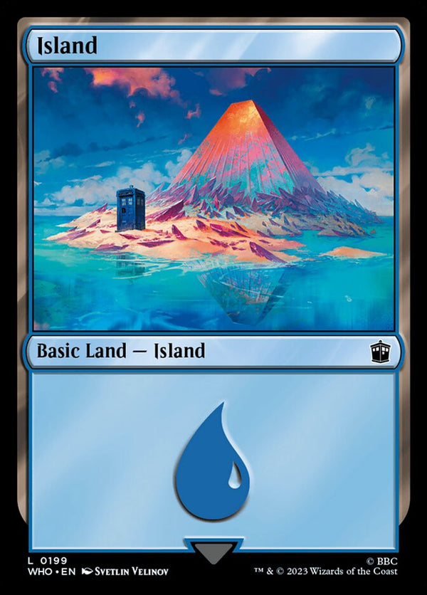 Island (0199) - Magic: The Gathering