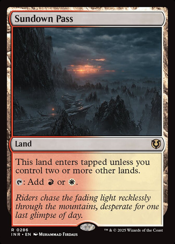 Sundown Pass - Magic: The Gathering