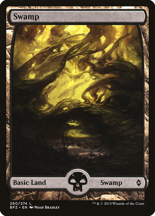 Swamp (260) - Full Art - Magic: The Gathering