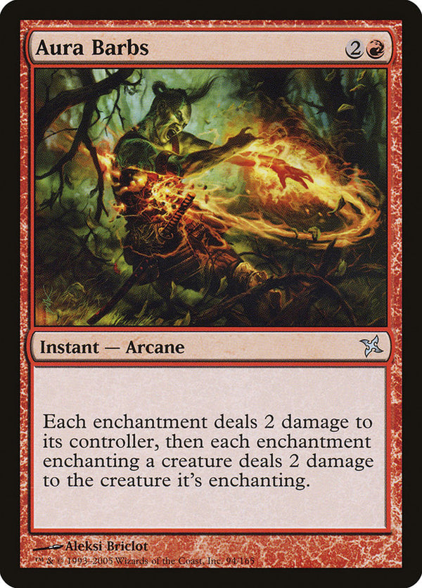 Aura Barbs - Magic: The Gathering