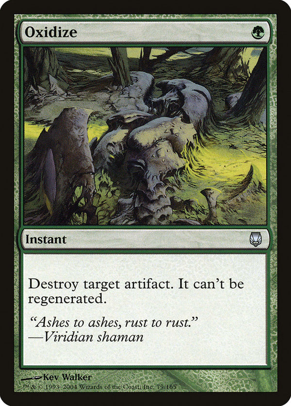 Oxidize - Magic: The Gathering