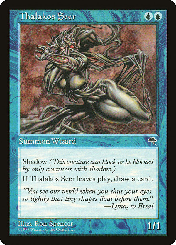 Thalakos Seer - Magic: The Gathering