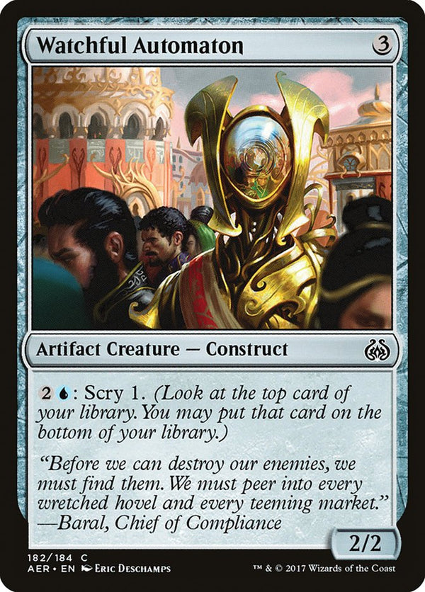 Watchful Automaton - Magic: The Gathering