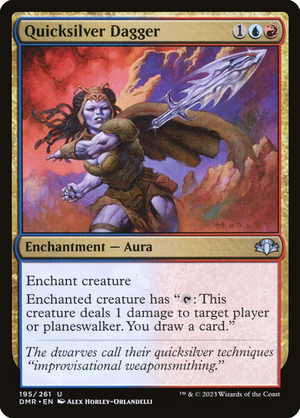 Quicksilver Dagger - Magic: The Gathering
