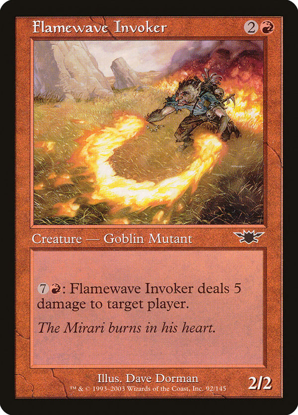 Flamewave Invoker - Magic: The Gathering