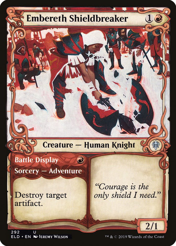 Embereth Shieldbreaker (Showcase) - Magic: The Gathering
