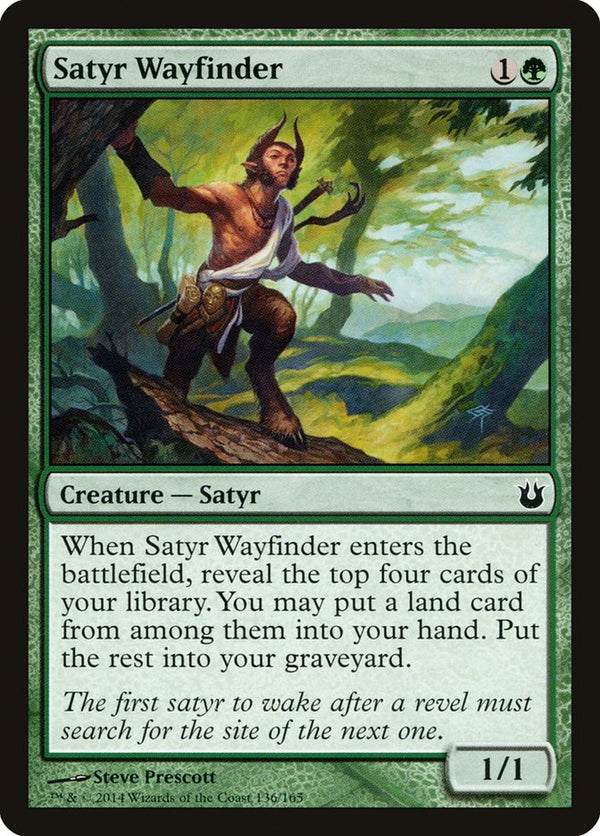 Satyr Wayfinder - Magic: The Gathering