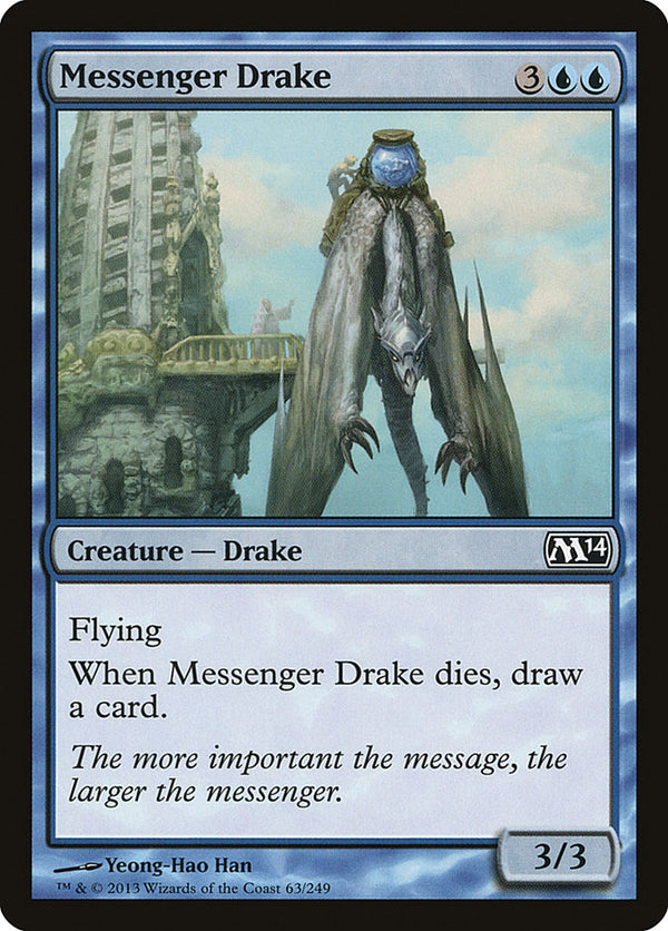 Messenger Drake - Magic: The Gathering