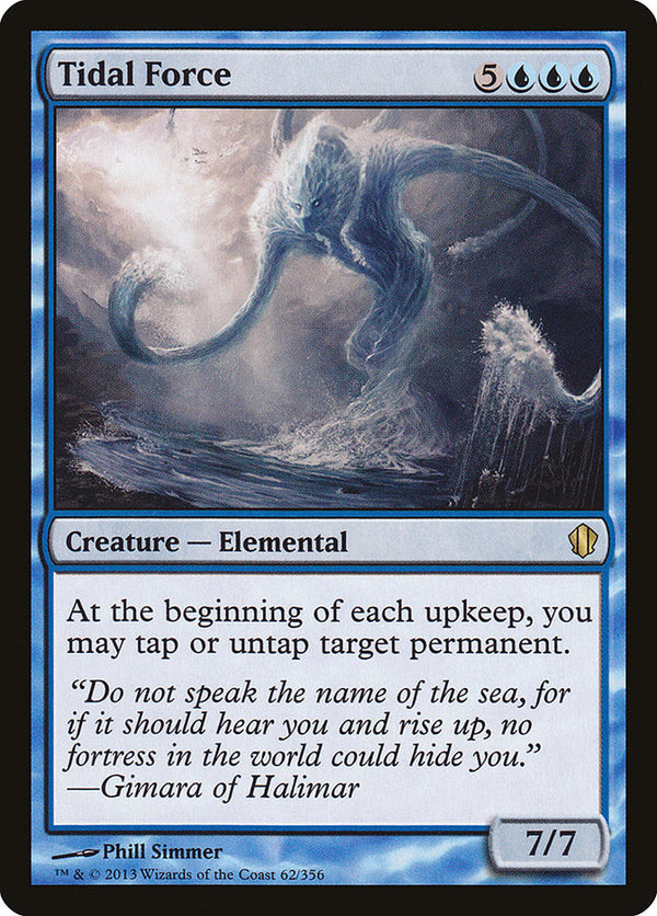 Tidal Force - Magic: The Gathering