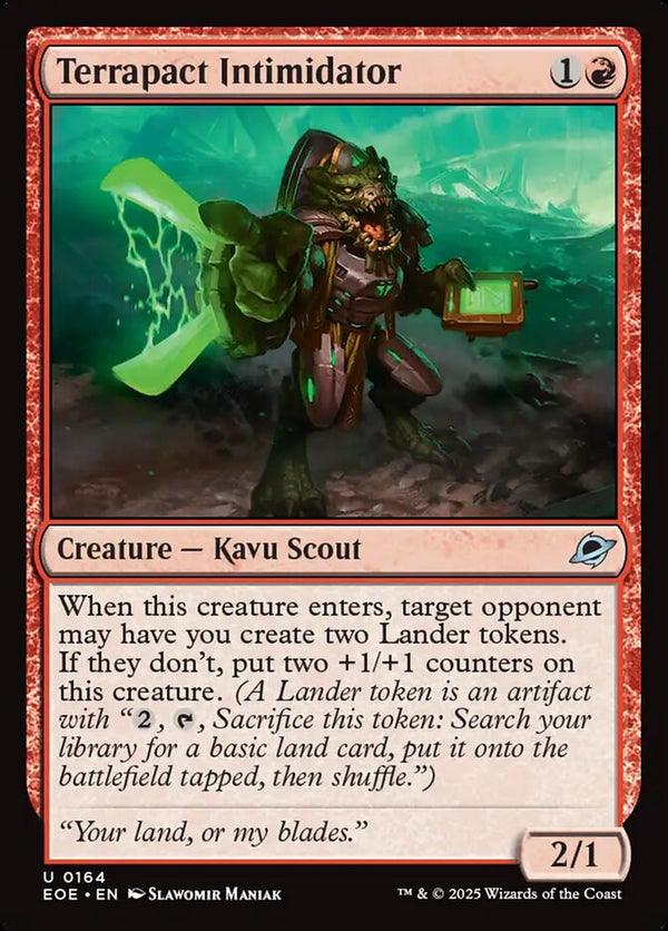 Terrapact Intimidator - Magic: The Gathering