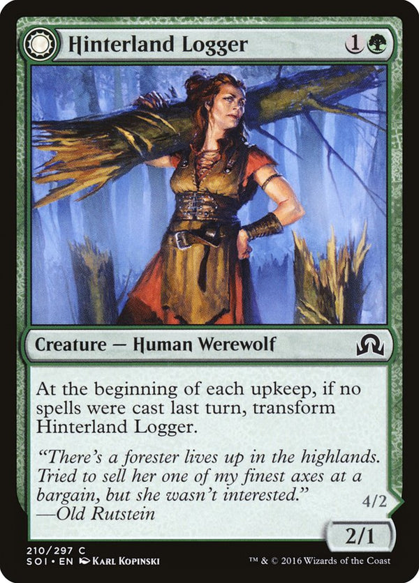 Hinterland Logger - Magic: The Gathering