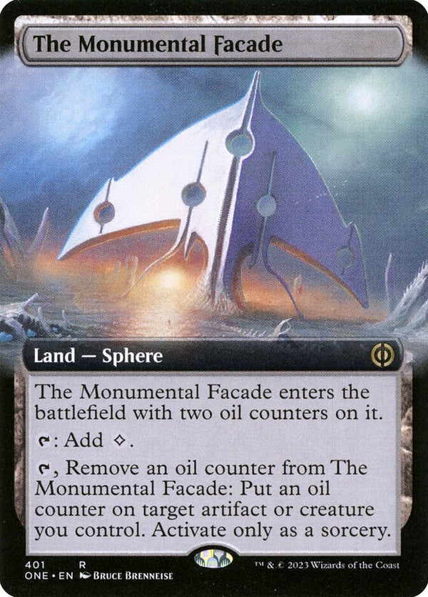 The Monumental Facade (Extended Art) - Magic: The Gathering