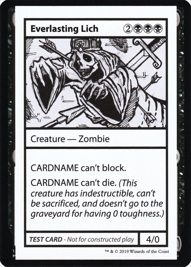 Everlasting Lich (No PW Symbol)