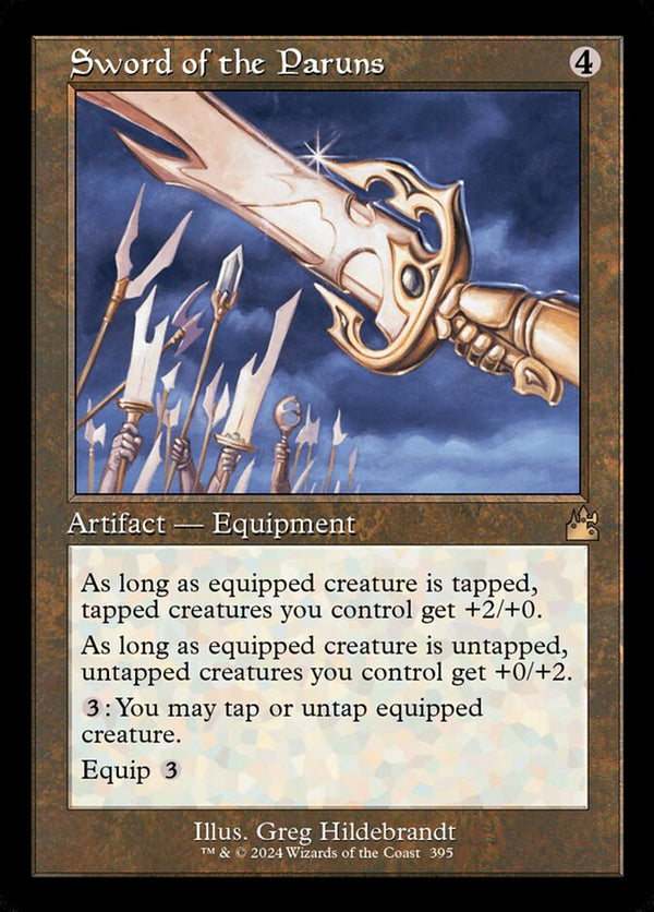 Sword of the Paruns (Retro Frame) - Magic: The Gathering