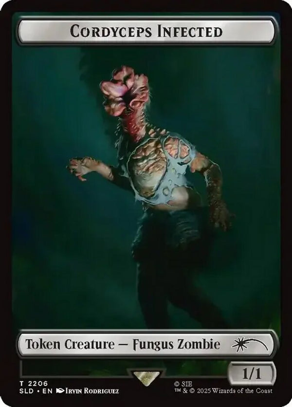 Cordyceps Infected Token (2206) - Magic: The Gathering