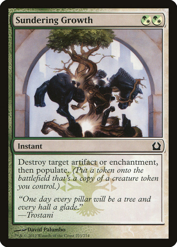 Sundering Growth - Magic: The Gathering