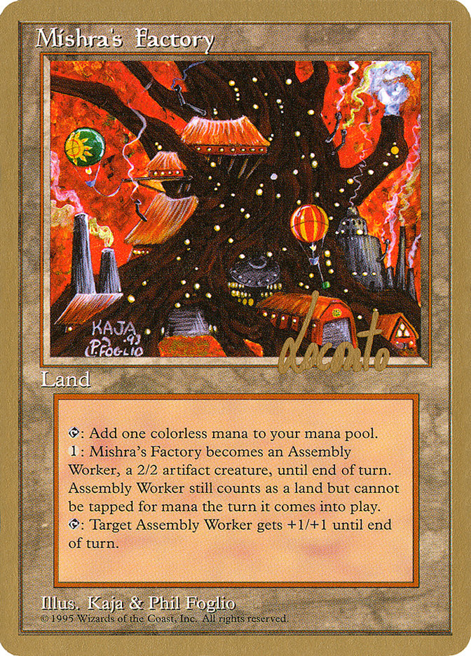 Mishra's Factory - 1996 Michael Loconto (4ED)