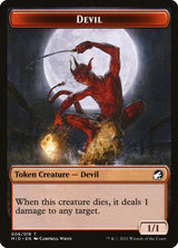 Devil Token (MID 6) - Magic: The Gathering