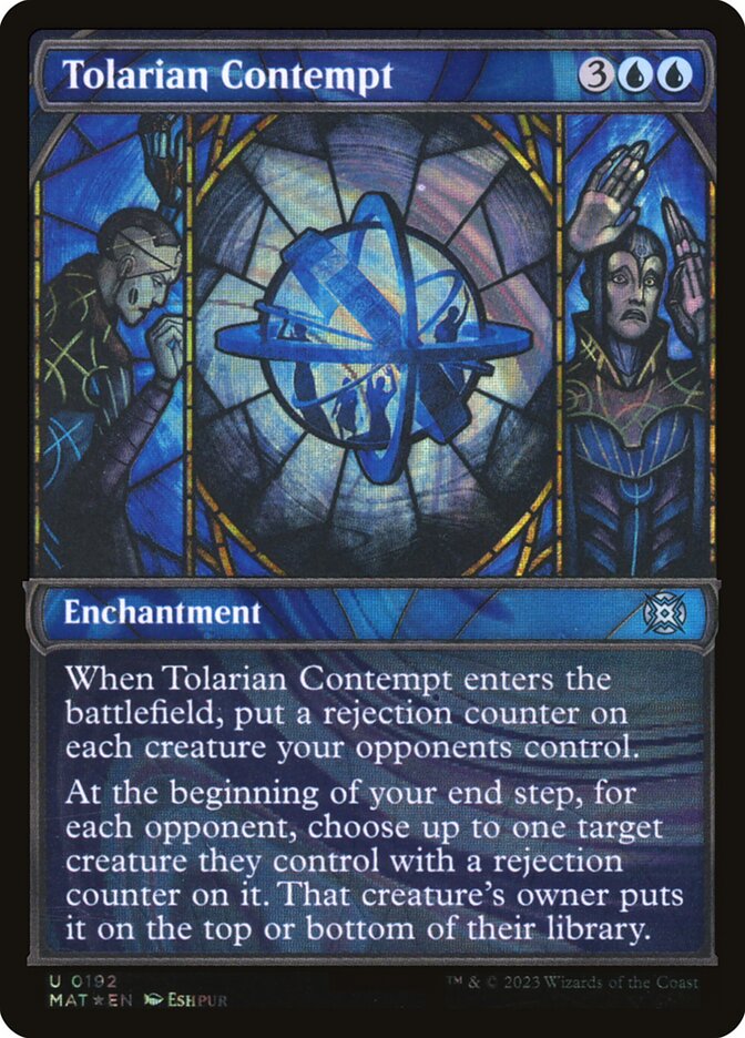 Tolarian Contempt (Halo Foil)