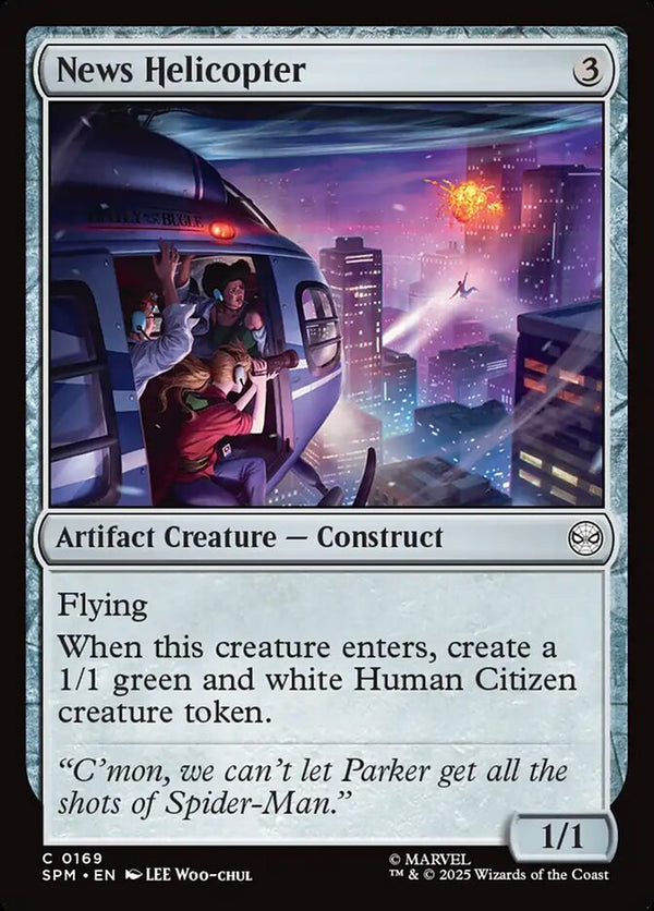 News Helicopter - Magic: The Gathering