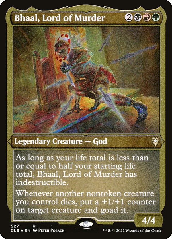 Bhaal, Lord of Murder (Foil Etched) - Magic: The Gathering