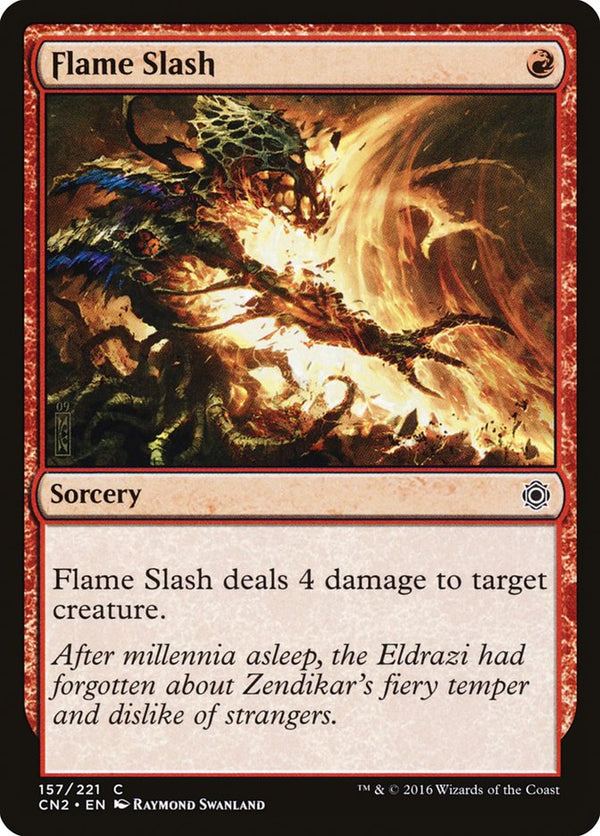 Flame Slash - Magic: The Gathering
