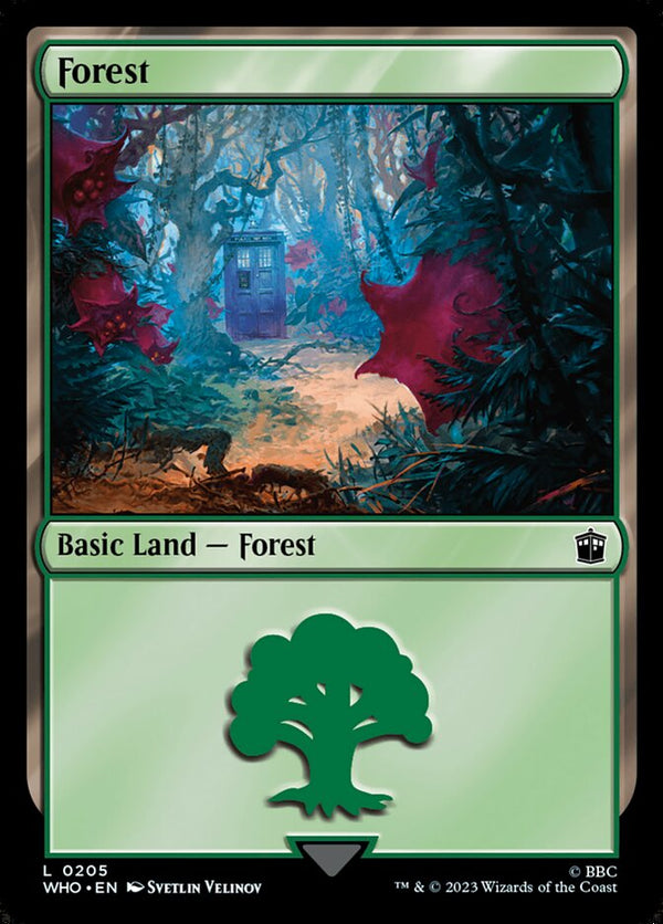 Forest (0205) - Magic: The Gathering