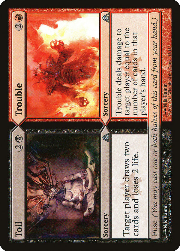 Toil // Trouble - Magic: The Gathering