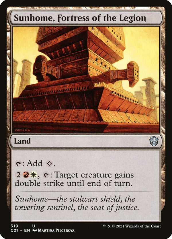 Sunhome, Fortress of the Legion - Magic: The Gathering