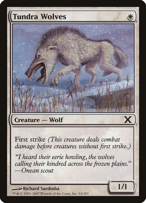 Tundra Wolves - Magic: The Gathering