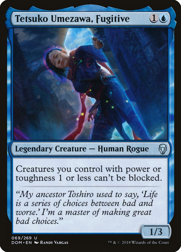 Tetsuko Umezawa, Fugitive - Magic: The Gathering