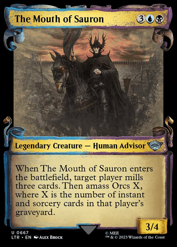 The Mouth of Sauron (Showcase Scrolls) - Magic: The Gathering