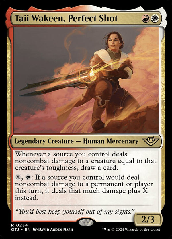 Taii Wakeen, Perfect Shot - Magic: The Gathering