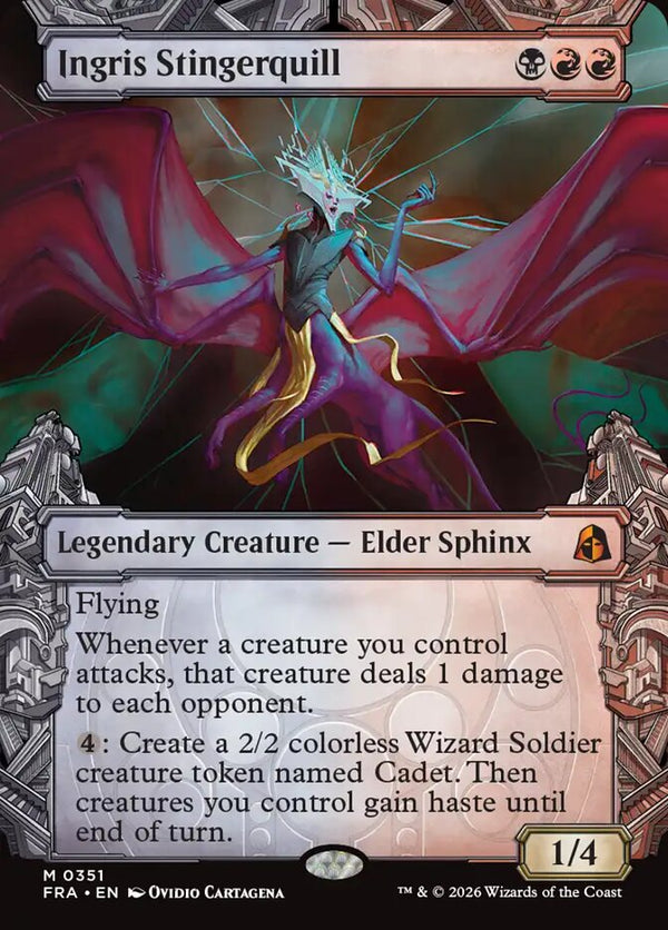 Ingris Stingerquill (Showcase) (0351) (FRA 351) - Magic: The Gathering