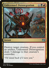 Unlicensed Disintegration - Magic: The Gathering