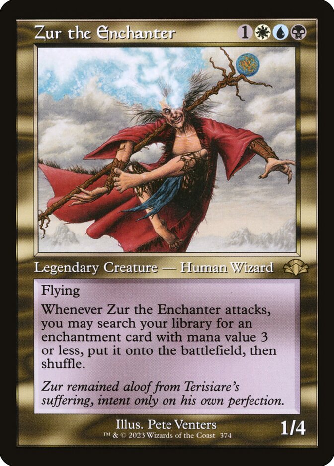 Zur the Enchanter (Retro Frame)