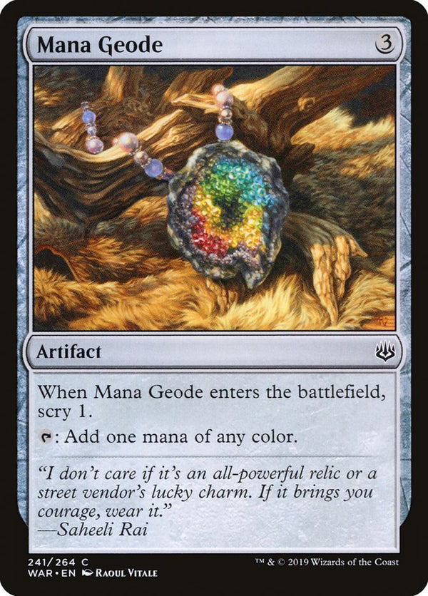 Mana Geode - Magic: The Gathering
