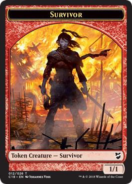 Survivor // Myr (023) Double-Sided Token - Magic: The Gathering