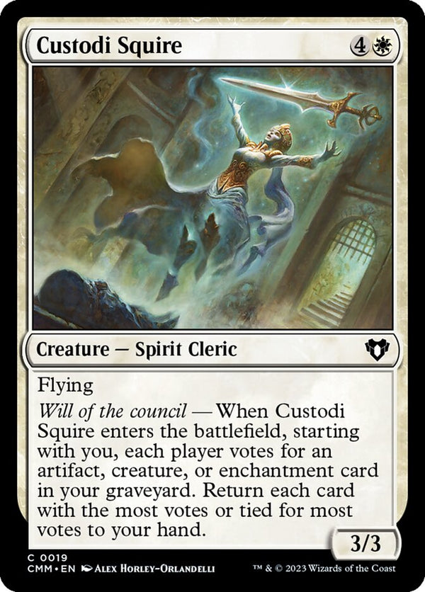 Custodi Squire - Magic: The Gathering