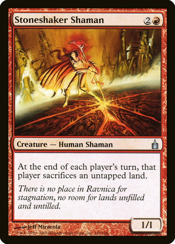 Stoneshaker Shaman - Magic: The Gathering
