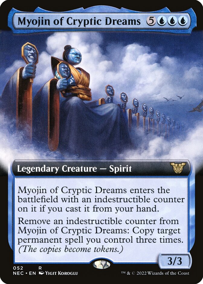 Myojin of Cryptic Dreams (Extended Art)
