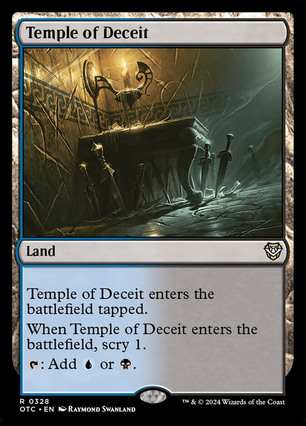 Temple of Deceit - Magic: The Gathering
