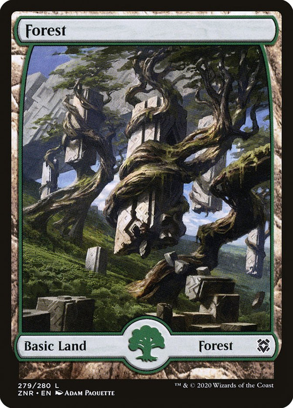 Forest (279) - Full Art - Magic: The Gathering
