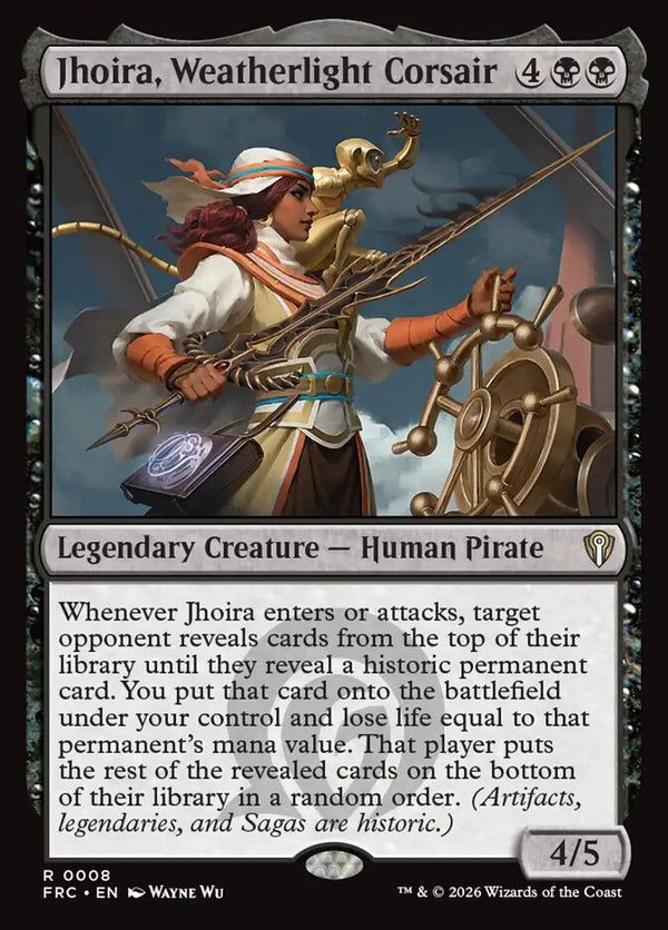 Jhoira, Weatherlight Corsair (FRC 8) - Magic: The Gathering