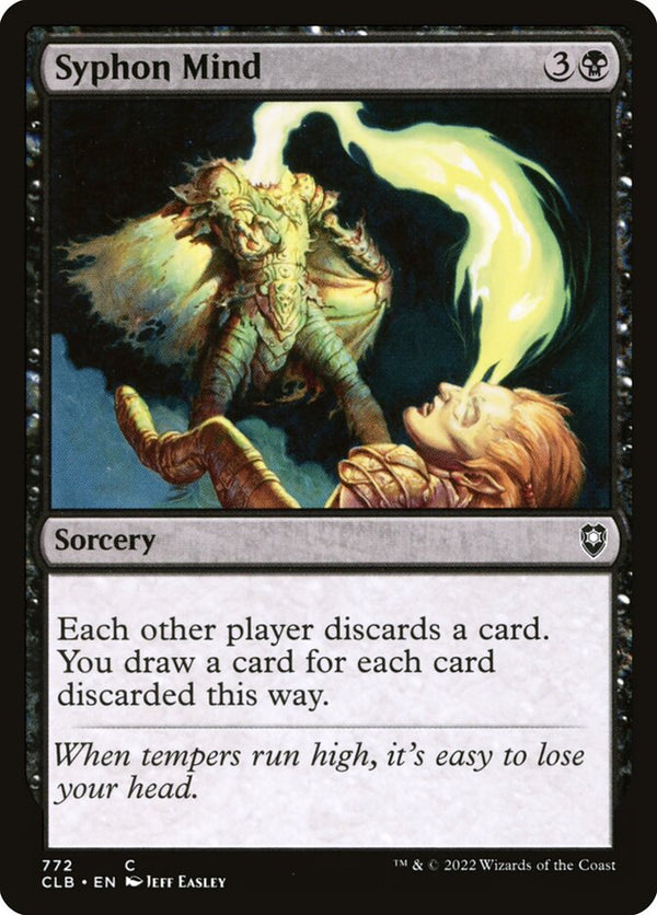 Syphon Mind - Magic: The Gathering