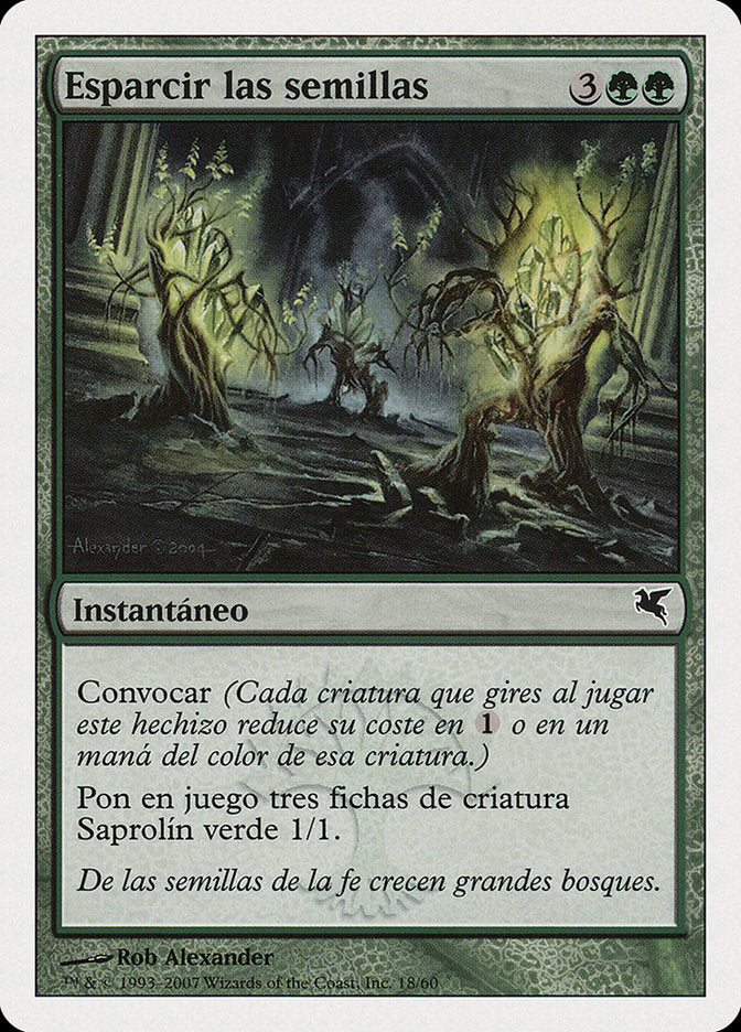 Scatter the Seeds (Spanish) - "Esparcir las semillas"