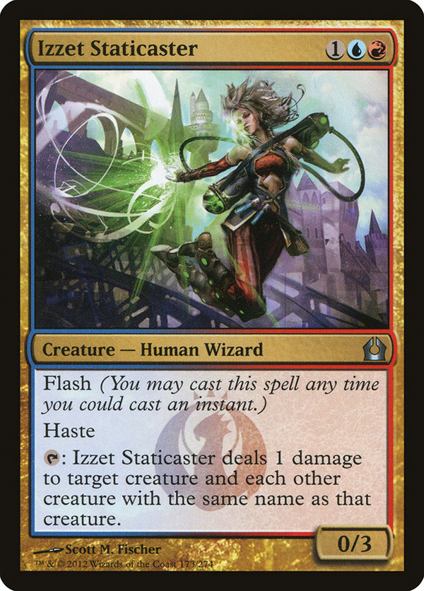 Izzet Staticaster - Magic: The Gathering