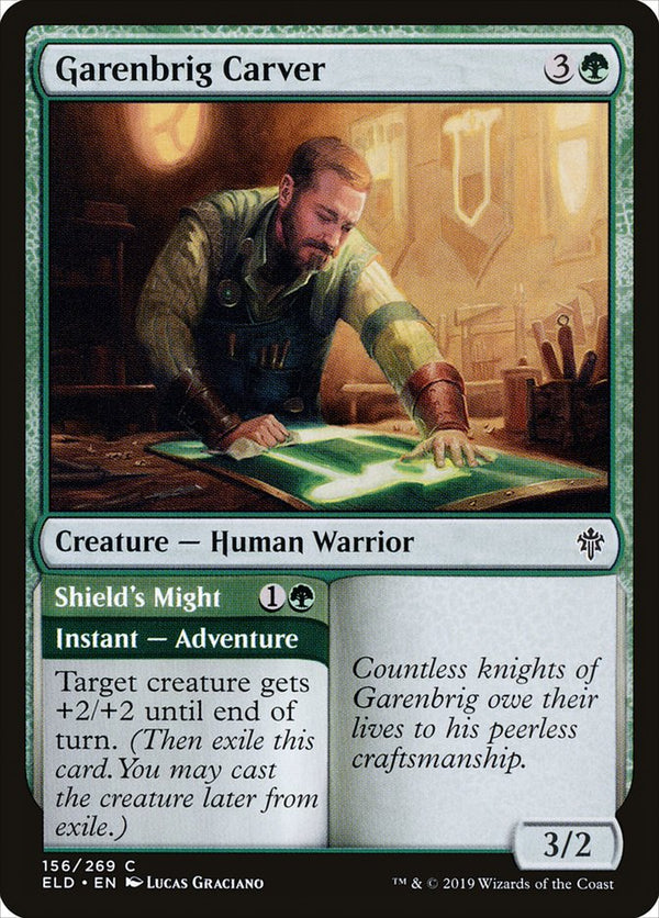Garenbrig Carver - Magic: The Gathering