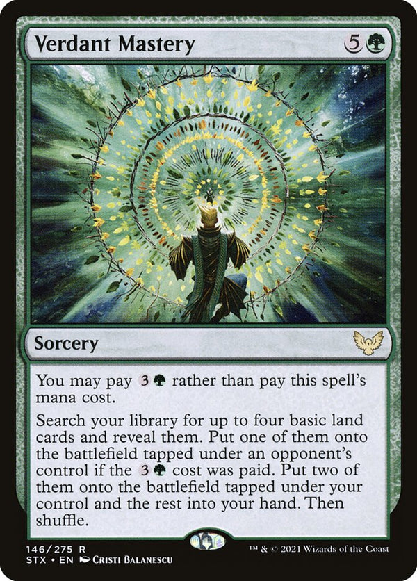 Verdant Mastery - Magic: The Gathering